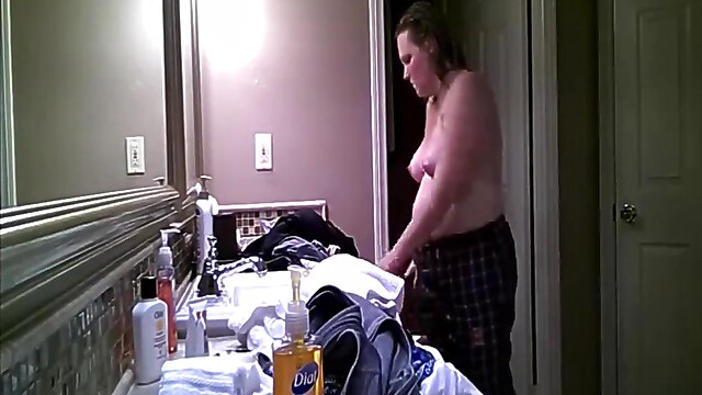 Hidden cam ass, big ass spy cam bathroom, hidden cam bathroom, changing in bathroom, bbw changing