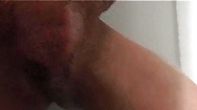 Cock jacking, shower bate, shower masturbation, wanking, fat cock