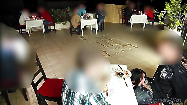 Restaurant orgy in public, alexandra amateur, restaurant creampie, public orgy threesome, big dick orgy compilation