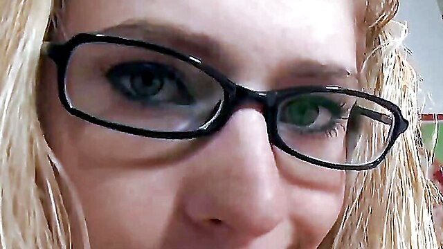 Johns glass, wait off sex video, teen self foot suck, blondes glasses pleasure, chicks with dicks porn glasses